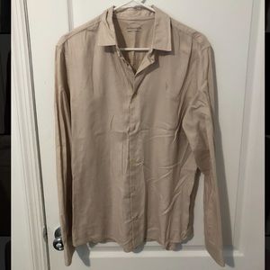 All Saints Men’s Dress Shirt, Size M